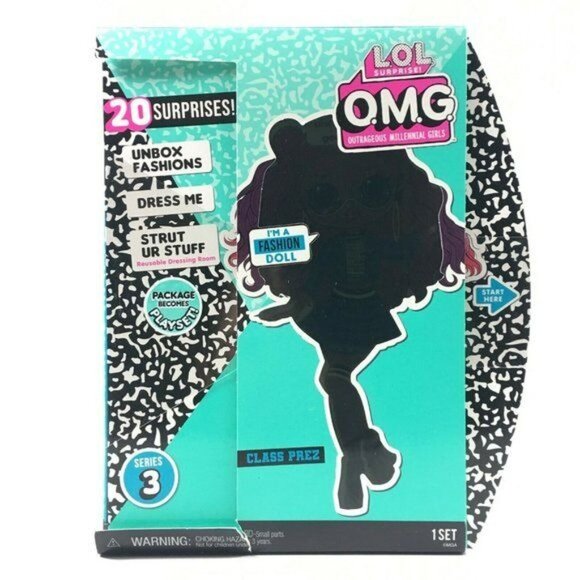 LOL Surprise OMG Class Prez Fashion Doll 20 Surprises - Picture 4 of 8